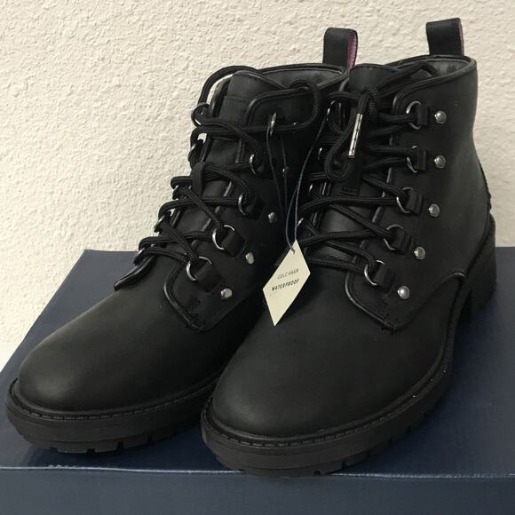 Cole Haan Women's Briana Grand Lace-Up Hiker Boots, Waterproof, Size 5.5… - Picture 2 of 7